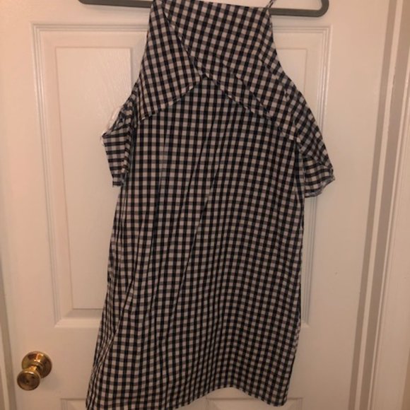 Black and White Checkered Dress - Picture 3 of 3